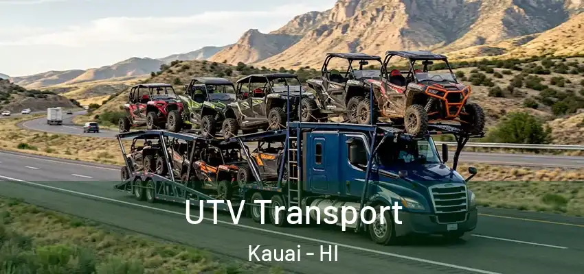  UTV Transport Kauai - HI